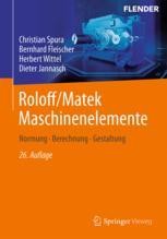 cover: Roloff/Matek Maschinenelemente