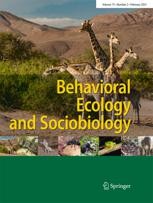 Journal cover: Behavioral Ecology and Sociobiology