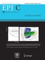 Journal cover: The European Physical Journal C