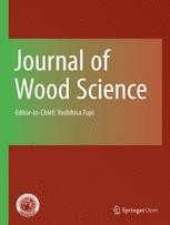 cover: Journal of Wood Science