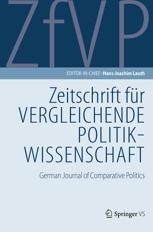cover: Zeitschrift für Vergleichende Politikwissenschaft