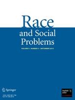 Journal cover: Race and Social Problems