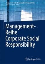 cover: Management-Reihe Corporate Social Responsibility