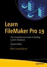 Front cover of Learn FileMaker Pro 19