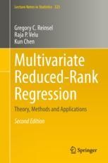 Book cover: Multivariate Reduced-Rank Regression