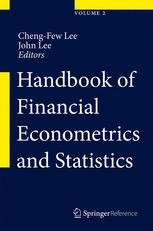 Book cover: Handbook of Financial Econometrics and Statistics