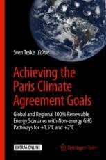 Book cover: Achieving the Paris Climate Agreement Goals