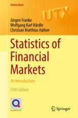 Book cover: Statistics of Financial Markets