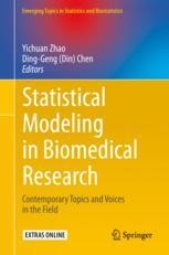 Book cover: Statistical Modeling in Biomedical Research