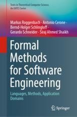 Book cover: Formal Methods for Software Engineering