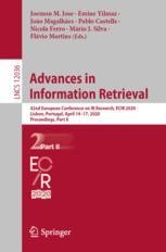 Book cover: Advances in Information Retrieval