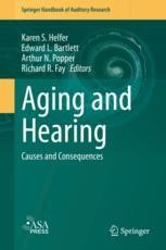 Book cover: Aging and Hearing
