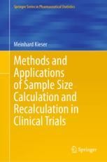 Book cover: Methods and Applications of Sample Size Calculation and Recalculation in Clinical Trials
