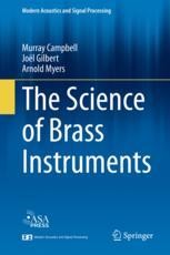 Book cover: The Science of Brass Instruments