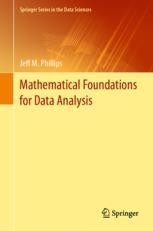 Book cover: Mathematical Foundations for Data Analysis