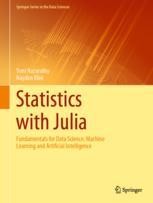 Book cover: Statistics with Julia