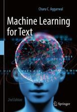 Book cover: Machine Learning for Text