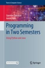 Book cover: Programming in Two Semesters