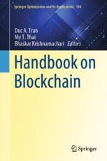Book cover: Handbook on Blockchain