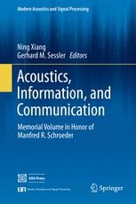 Book cover: Acoustics, Information, and Communication