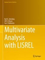Book cover: Multivariate Analysis with LISREL