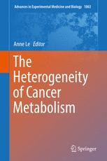 Book cover: The Heterogeneity of Cancer Metabolism