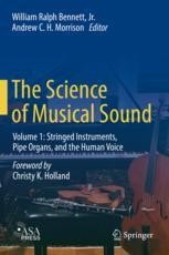 Book cover: The Science of Musical Sound