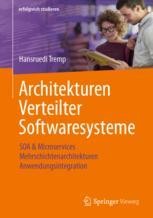 Book cover: Architekturen Verteilter Softwaresysteme