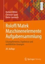Alle Infos zur neuen Auflage: Roloff/Matek Maschinenelemente | Springer ...