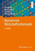 Book cover: Basiswissen Wirtschaftsinformatik
