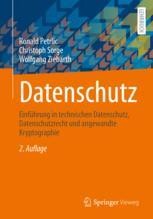 Book cover: Datenschutz