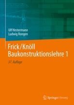 cover: Frick/Knöll Baukonstruktionslehre 1