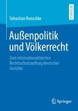 cover: Außenpolitik und Völkerrecht