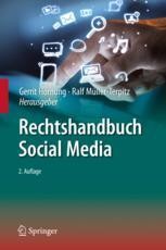 cover: Rechtshandbuch Social Media