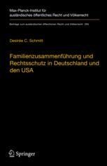 cover: Familienzusammenführung und Rechtsschutz in Deutschland und den USA