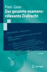 cover: Das gesamte examensrelevante Zivilrecht