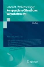 cover: Kompendium Öffentliches Wirtschaftsrecht