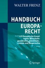 cover: Handbuch Europarecht