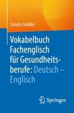 cover: Vokabelbuch Fachenglisch für Gesundheitsberufe: Deutsch - Englisch