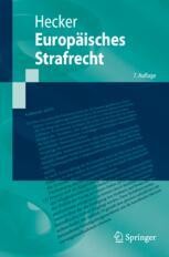 cover: Europäisches Strafrecht