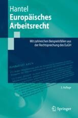 cover: Europäisches Arbeitsrecht