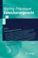 cover: Bereicherungsrecht