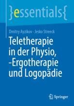 cover: Teletherapie in der Physio, -Ergotherapie und Logopädie