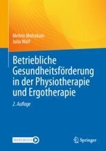 cover: Betriebliche Gesundheitsförderung in der Physiotherapie und Ergotherapie