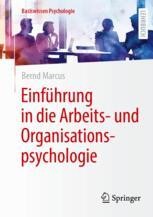 cover: Einführung in die Arbeits- und Organisationspsychologie