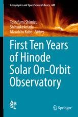 Book cover: First Ten Years of Hinode Solar On-Orbit Observatory