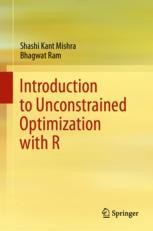 Book cover: Introduction to Unconstrained Optimization with R