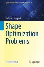 Book cover: Shape Optimization Problems