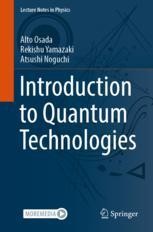 Book cover: Introduction to Quantum Technologies