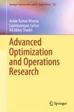 Book cover: Advanced Optimization and Operations Research